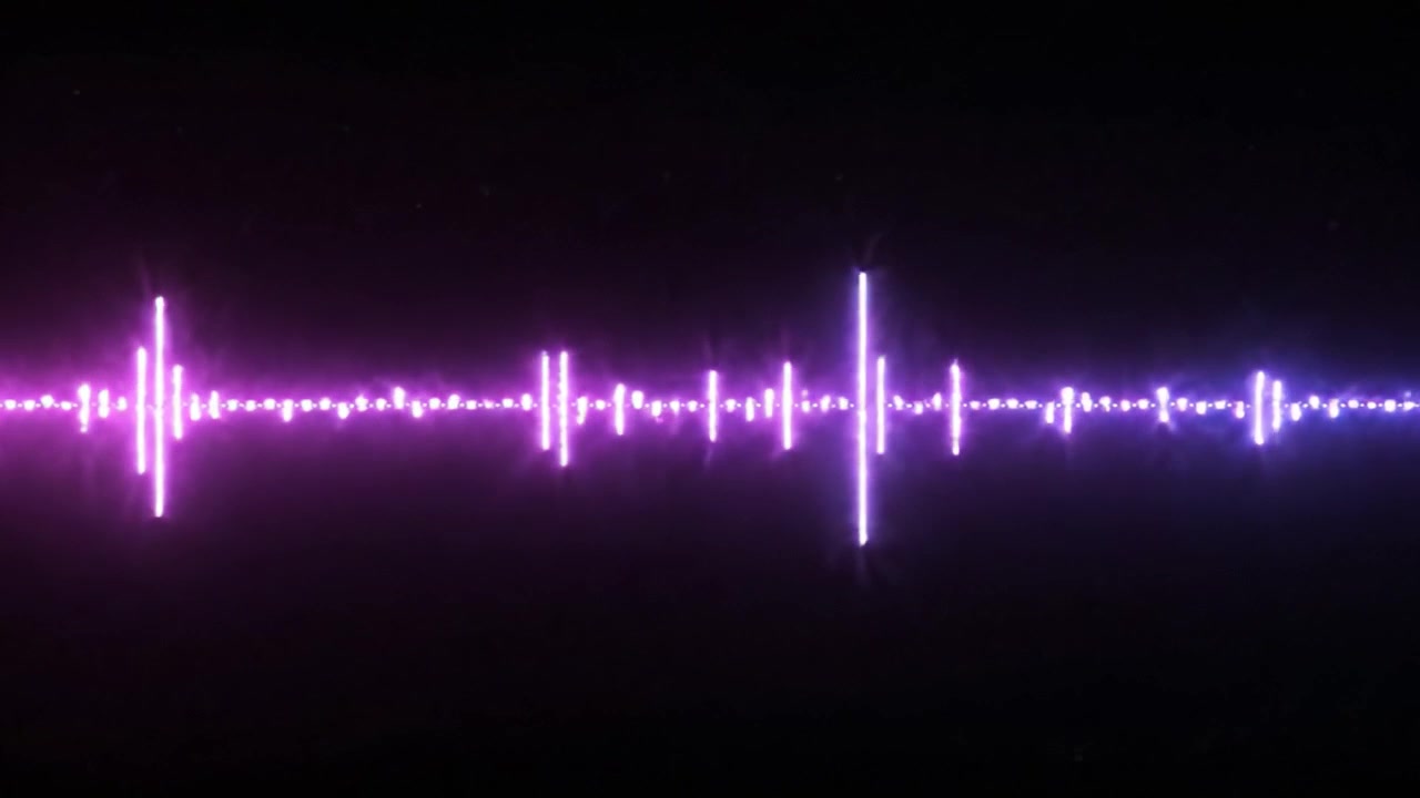 A Stunning Visual Representation of Sound Waves in Vibrant Blue and Pink Colors Capturing the Essence of Sound Frequencies and Music Dynamics