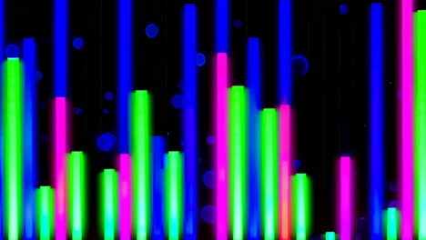 vibrant neon music visualizer
