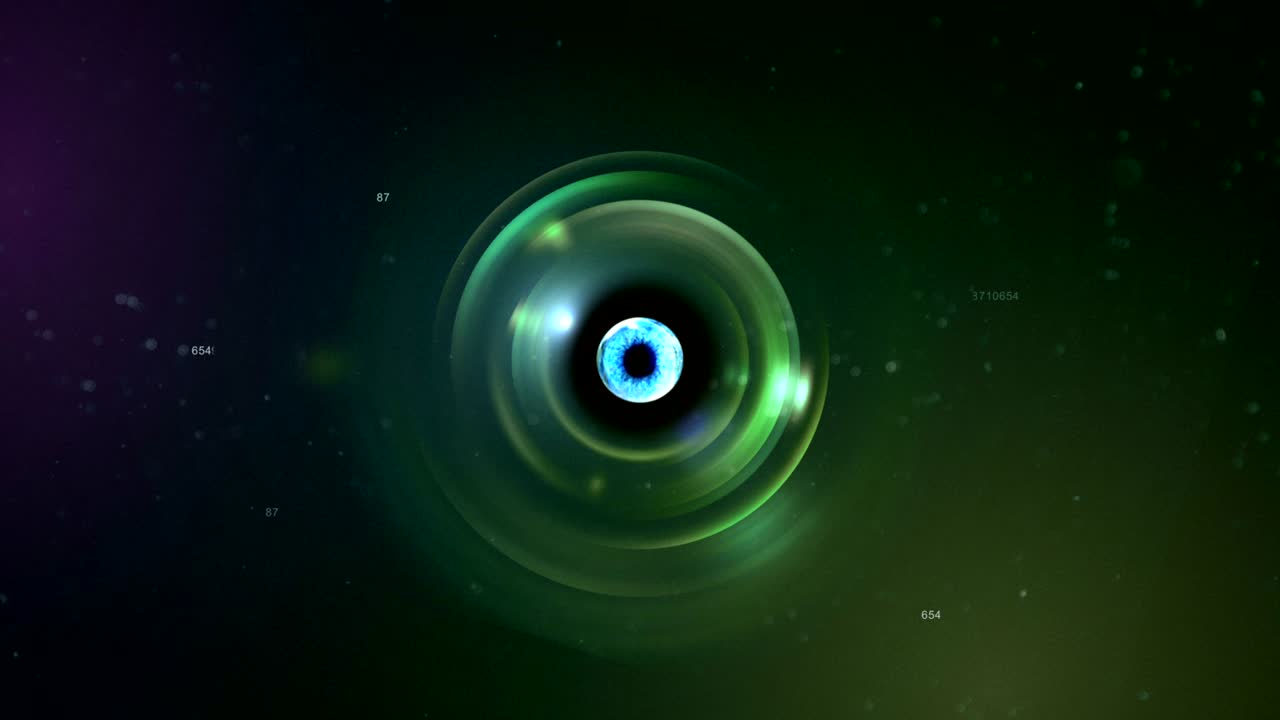 렌즈 플레어에 있는 눈 공