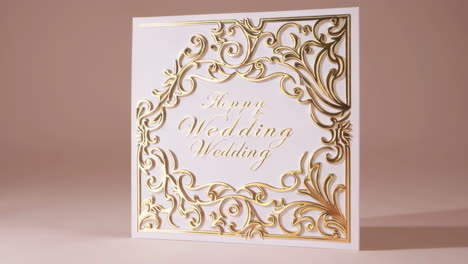 elegant wedding invitation card