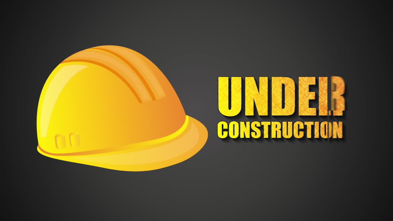 건설 중인 신호 도로