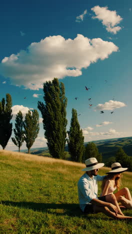 embracing nature and the open sky