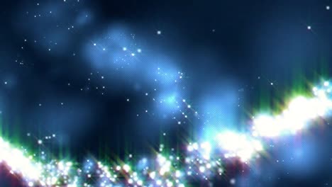 partículas luces efectos movimiento fondo