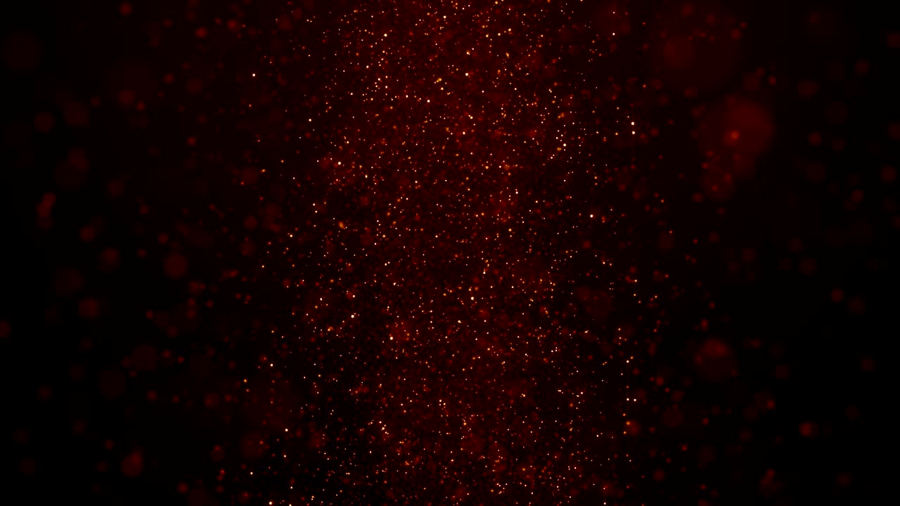 입자 먼지 추상적인 빛 보케 모션 제목 영화적 배경 루프