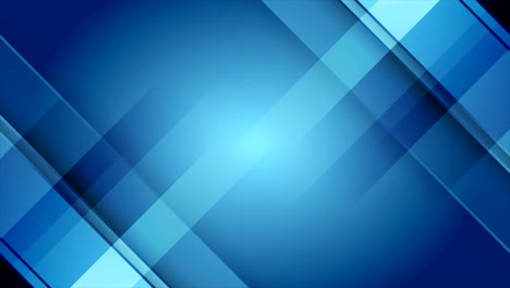 fondo de movimiento mínimo abstracto geométrico de tecnología azul brillante