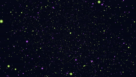 a minimalist depiction of stars in a circular arrangement against a dark background. some stars are larger and brighter, creating a serene and mesmerizing night sky scene