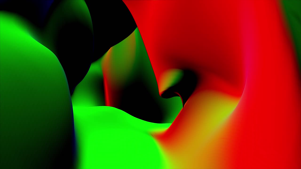 diseño fluido abstractamente colorido