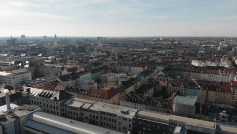 München-Stat-Descripción-General-De-La-Ciudad-De-Munich-Turismo-Desde-Una-Vista-De-Dron