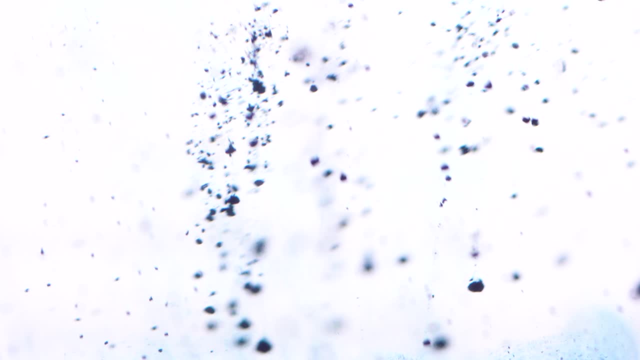 gotas de tinta abstractas