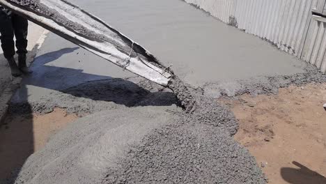 workers making asphalt new road construction site with shovel construction and repairing