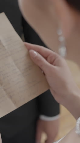 handwritten love letter