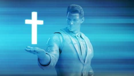 la fe cristiana como una religión de esperanza con cruz