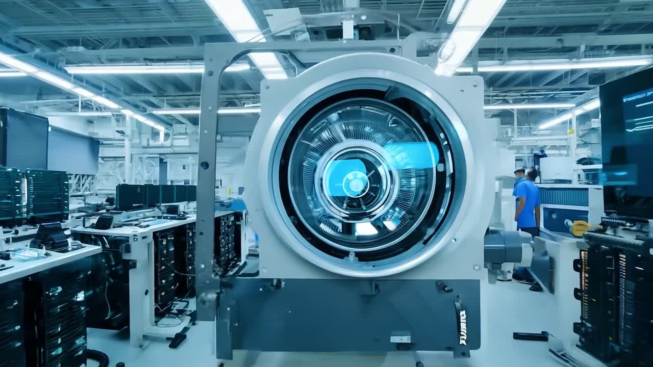 데이터 센터 서버 과 노동자