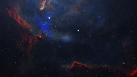 4k cosmos, nebula background drifting in outer space