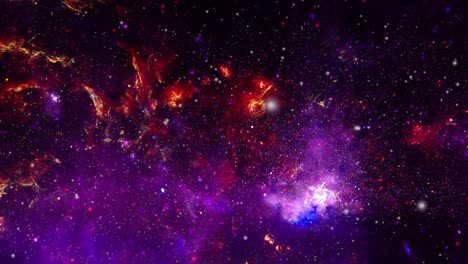 la superficie de las nubes nebulosas en movimiento en el universo