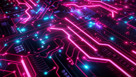 diseños de tecnología de placas de circuitos hechos con ai