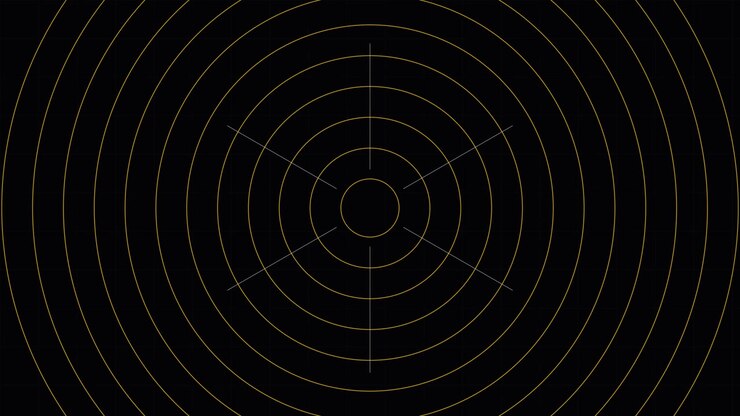 Abstract Motion Graphics Featuring Geometric Lines and Shapes