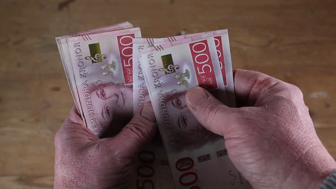 스웨덴 500 크로나 지폐