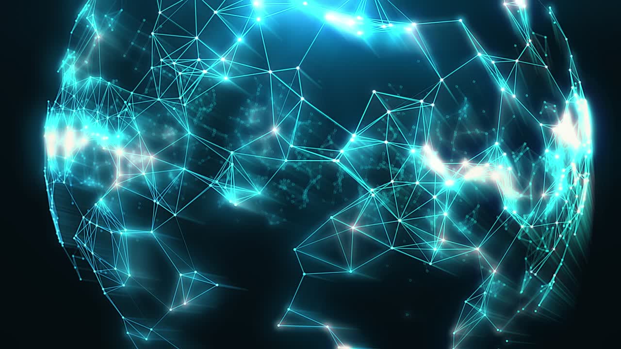 Technology Abstract Geometric Background Plexus