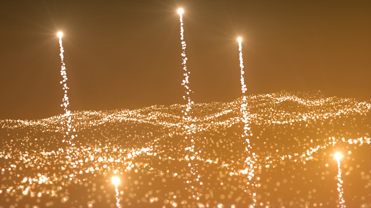 추상적인 금빛 반이는 배경