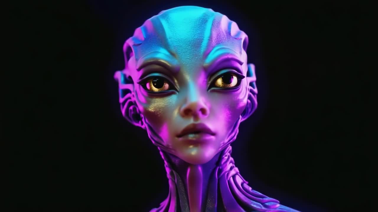 Alien Creature Portrait