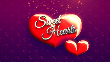 Süße-Herzen-Text-Und-Bewegung-Romantisches-Herz-Am-Valentinstag-4