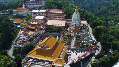 stunning and majestic the location of kek lok si temple, malaysia