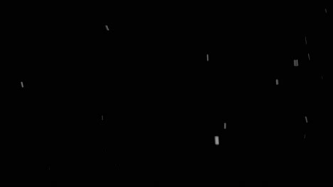 Snow Loop Video with Alpha Channel Best for VFX Videos