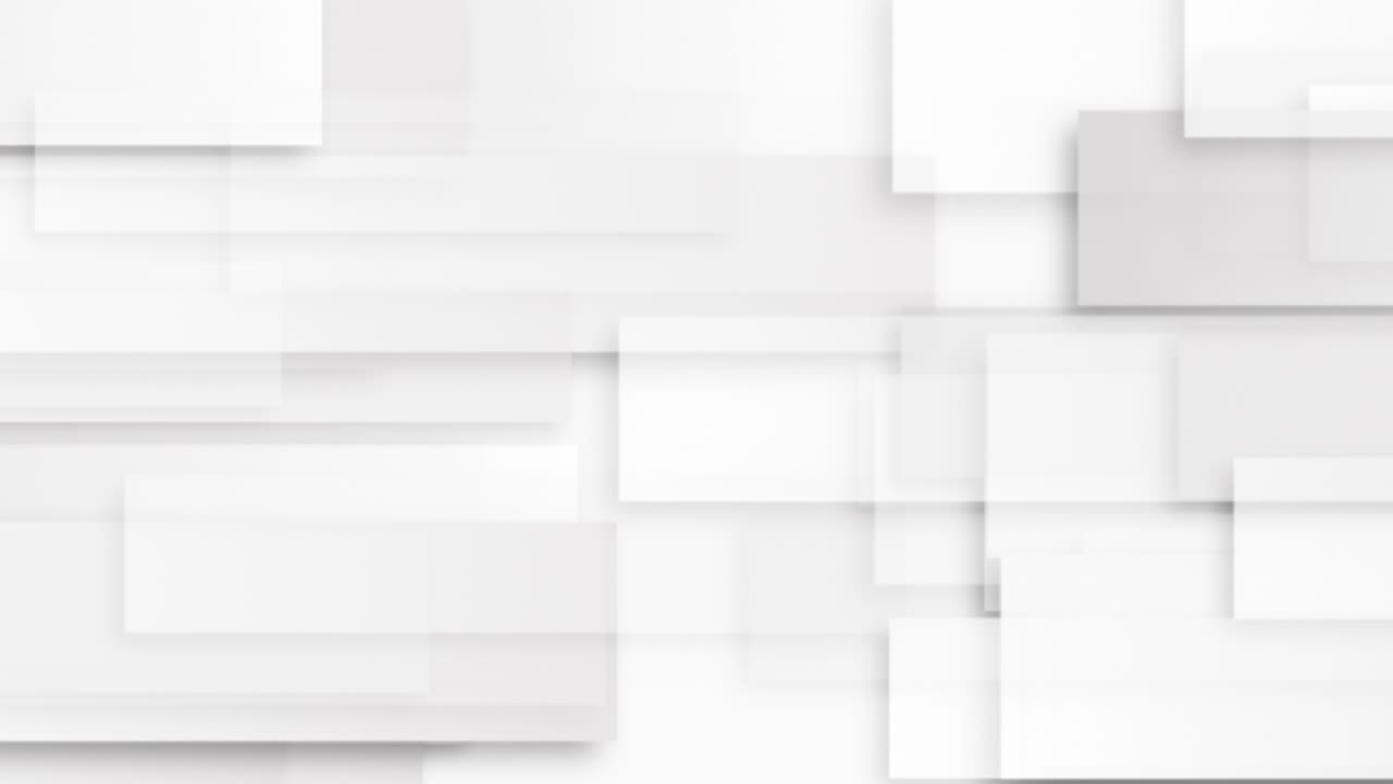 Abstract grey and white geometric minimal motion background. Seamless looping. Video animation Ultra HD 4K