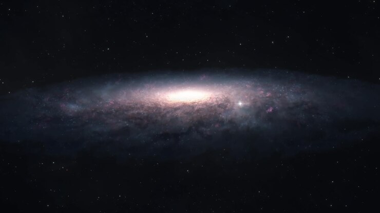 Supernova vista esplodere all'interno di una massiccia galassia a spirale.