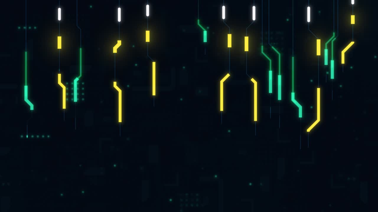 Abstract Technology shapes Data Background