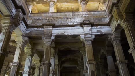 Heritage-Jami-Masjid,-Auch-Bekannt-Als-Jama-Moschee-In-Champaner,-Bundesstaat-Gujarat,-Westindien,-Ist-Teil-Des-Archäologischen-Parks-Champaner-Pavagadh