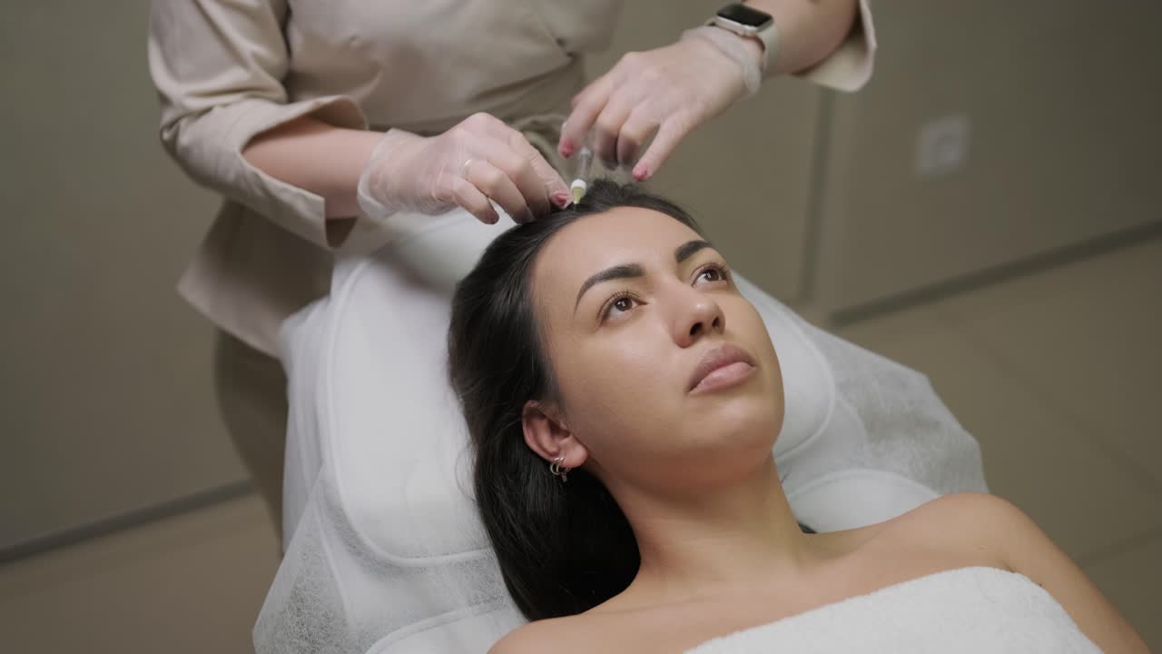 혈소판이 풍부한 플라즈마 주사 절차, 머리카락 성장 자극, prp 치료 절차