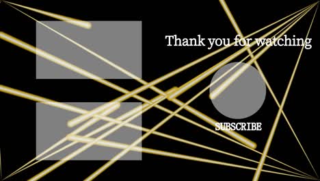 laser stage set beam end card ending screen motion graphics