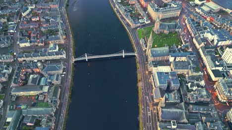 fly high above inverness city