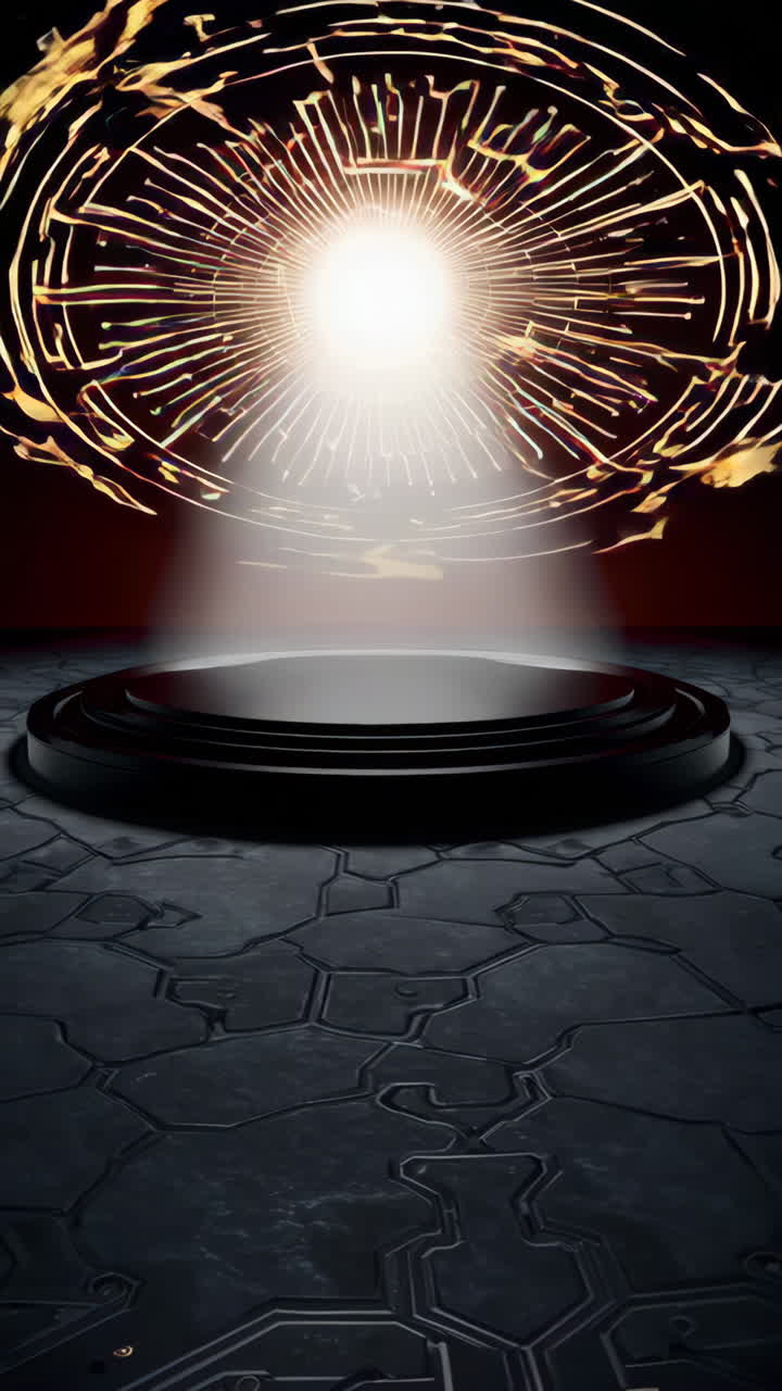 Futuristic Technology Stage