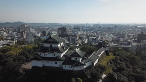 wakayama during a sunny day, paralaxing, 24fps