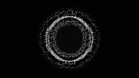 mycelium organic ring expanding - vfx