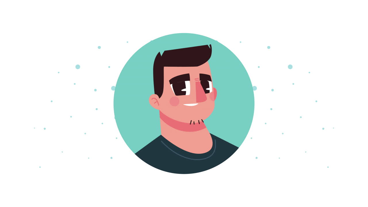 young man avatar character animation