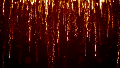 partículas de polvo abstracto luz bokeh títulos de movimiento bucle de fondo cinematográfico