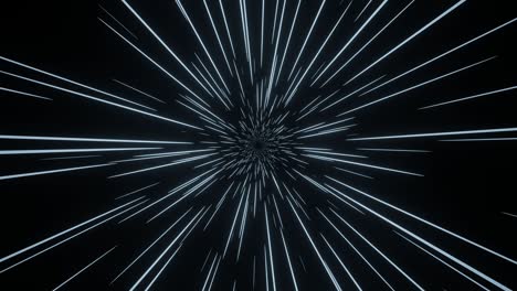 vj túnel de estrellas abstracto. luz de estrellas abstracta. fondo de renderización 3d futurista.