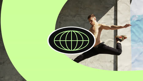 collection of sports and fitness images with inspirational overlays