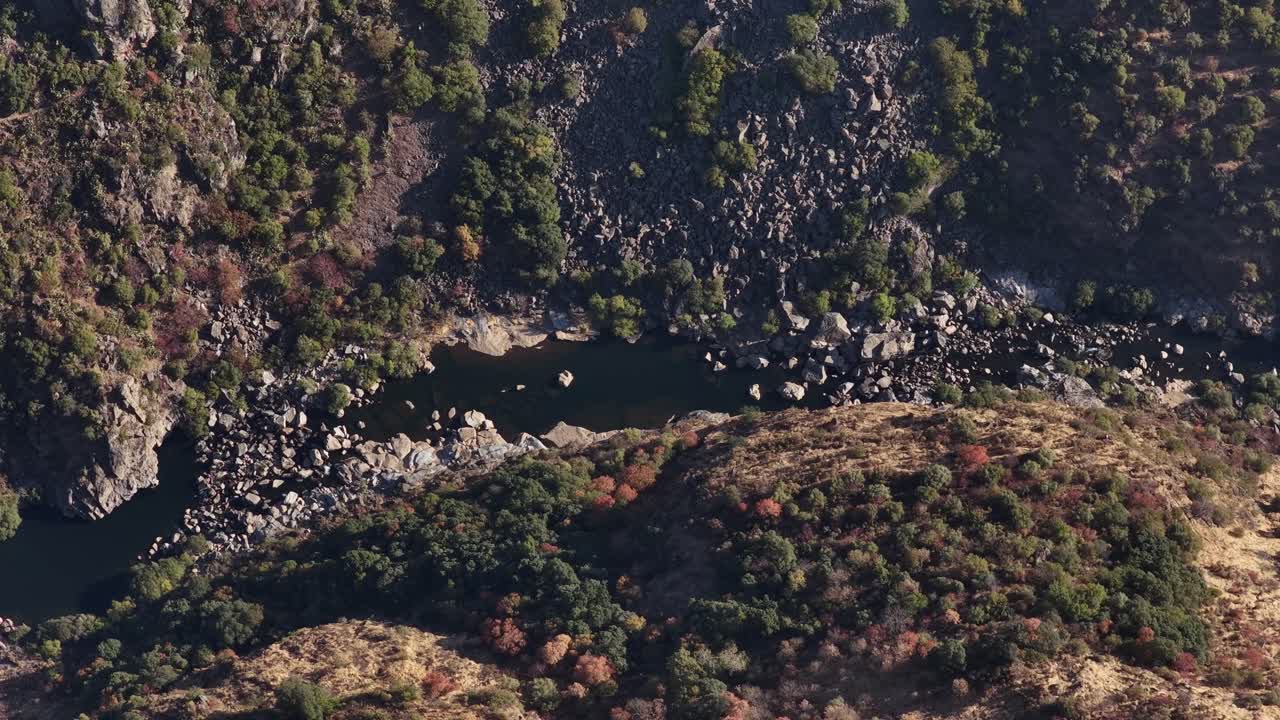 Drought in iberian penisula. River almost dried in Portugal on summer 2025