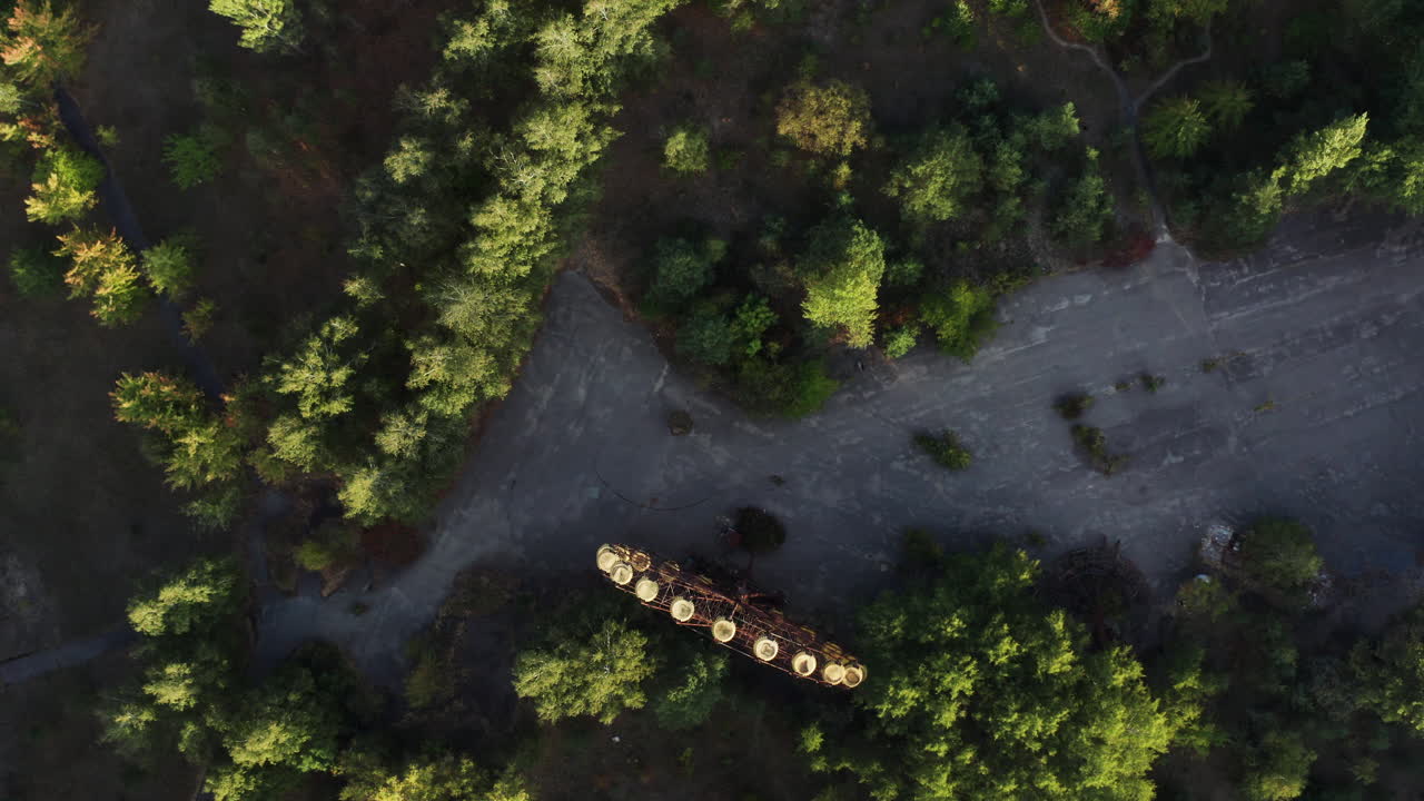 un paisaje extrañamente vacío