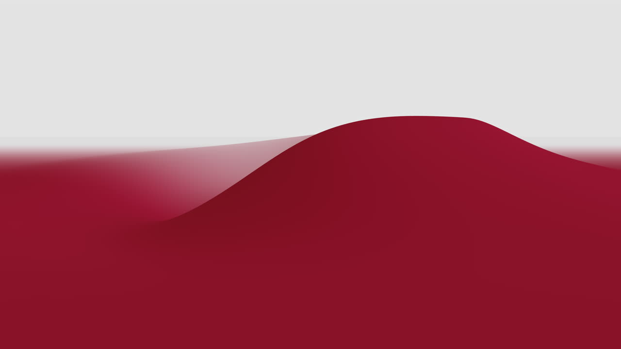 A floating candy cane with red and white stripes, leaning left. The white bands mark its ends, with red at the center, creating a traditional festive treat aesthetic