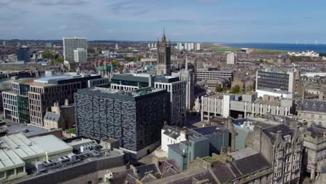 aberdeen is a beautiful city located in the northeast of scotland