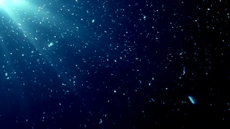 particles blue dust abstract light bokeh motion titles cinematic background loop