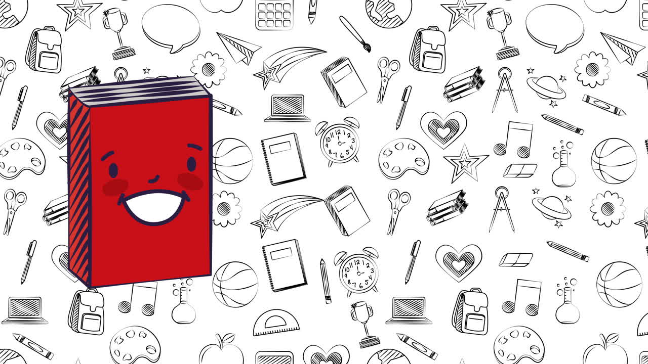 학교로 돌아가기 애니메이션 4k