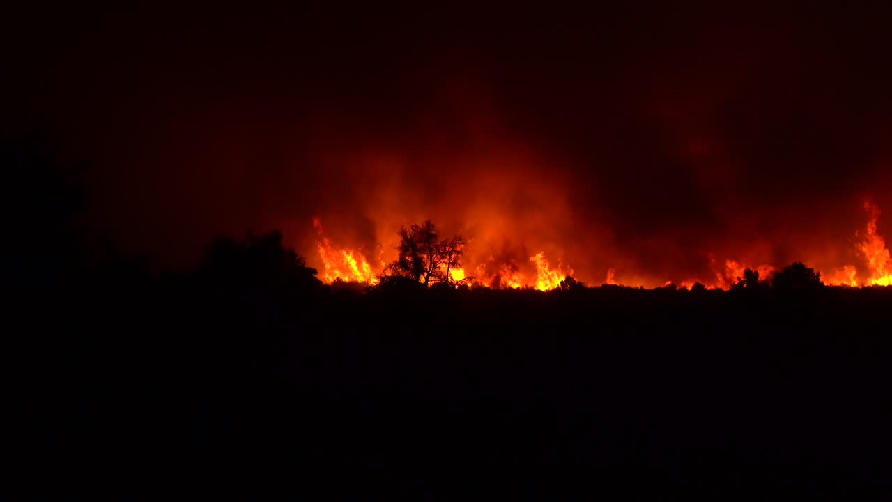 브러시 영역을 통해 화염 확산