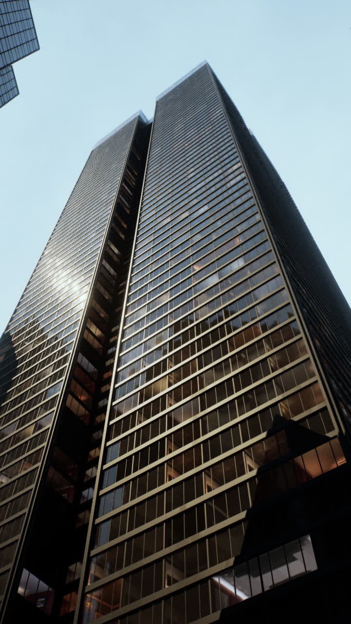 rascacielos alto en la ciudad